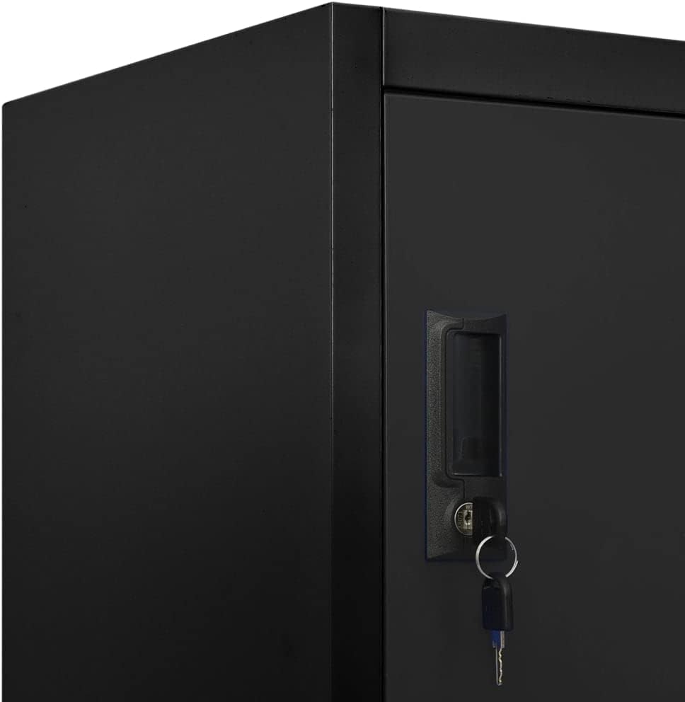 🗄️ Multi-Compartment Lockable Storage Cabinet – Perfect for Office, Home & School! 🔐✨