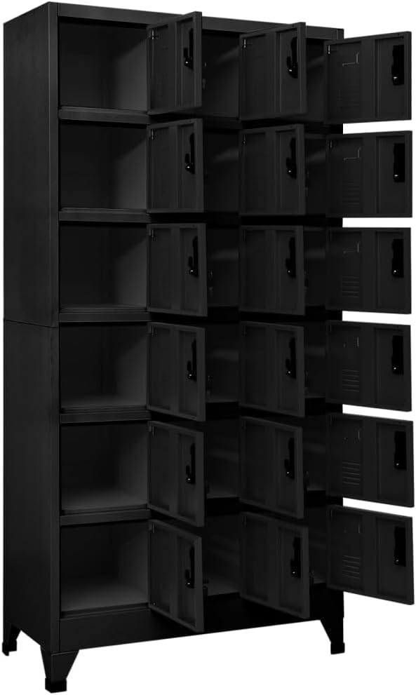🗄️ Multi-Compartment Lockable Storage Cabinet – Perfect for Office, Home & School! 🔐✨