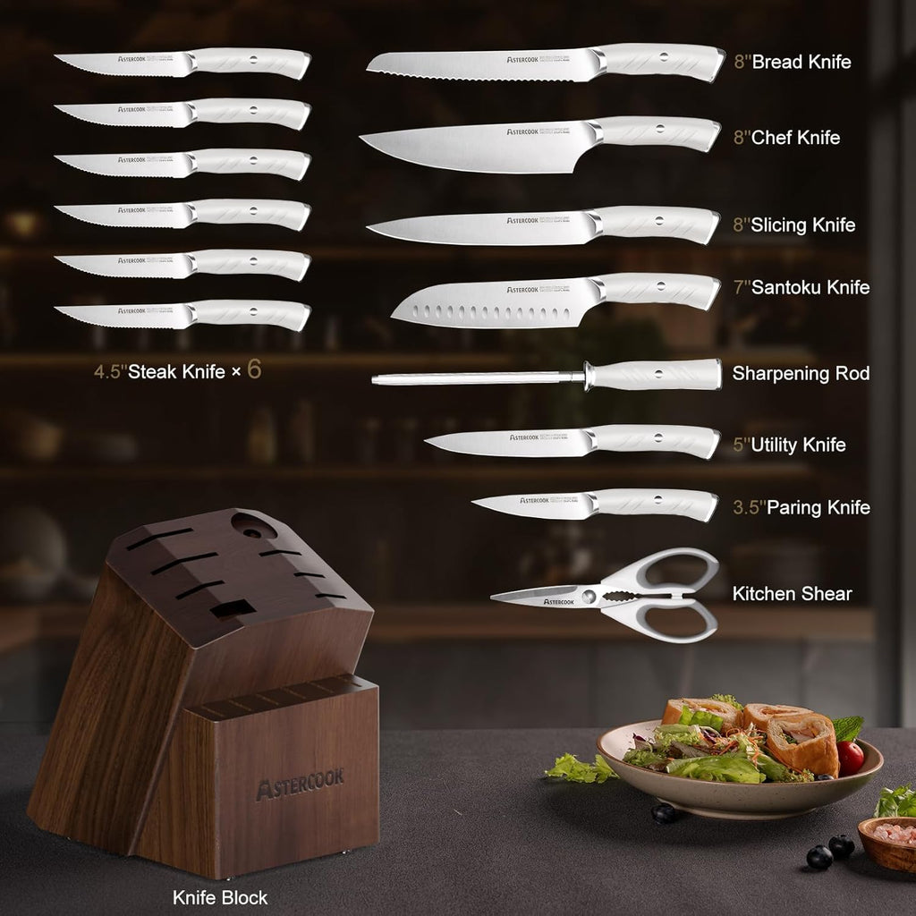 🔥 Premium Carbon Steel Chef’s Knife – Sharp & Durable for Every Kitchen! 🔪✨