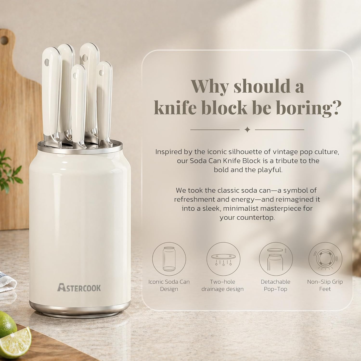 🔪 Premium 6-Piece Kitchen Knife Set – Sharp & Stylish! ✨