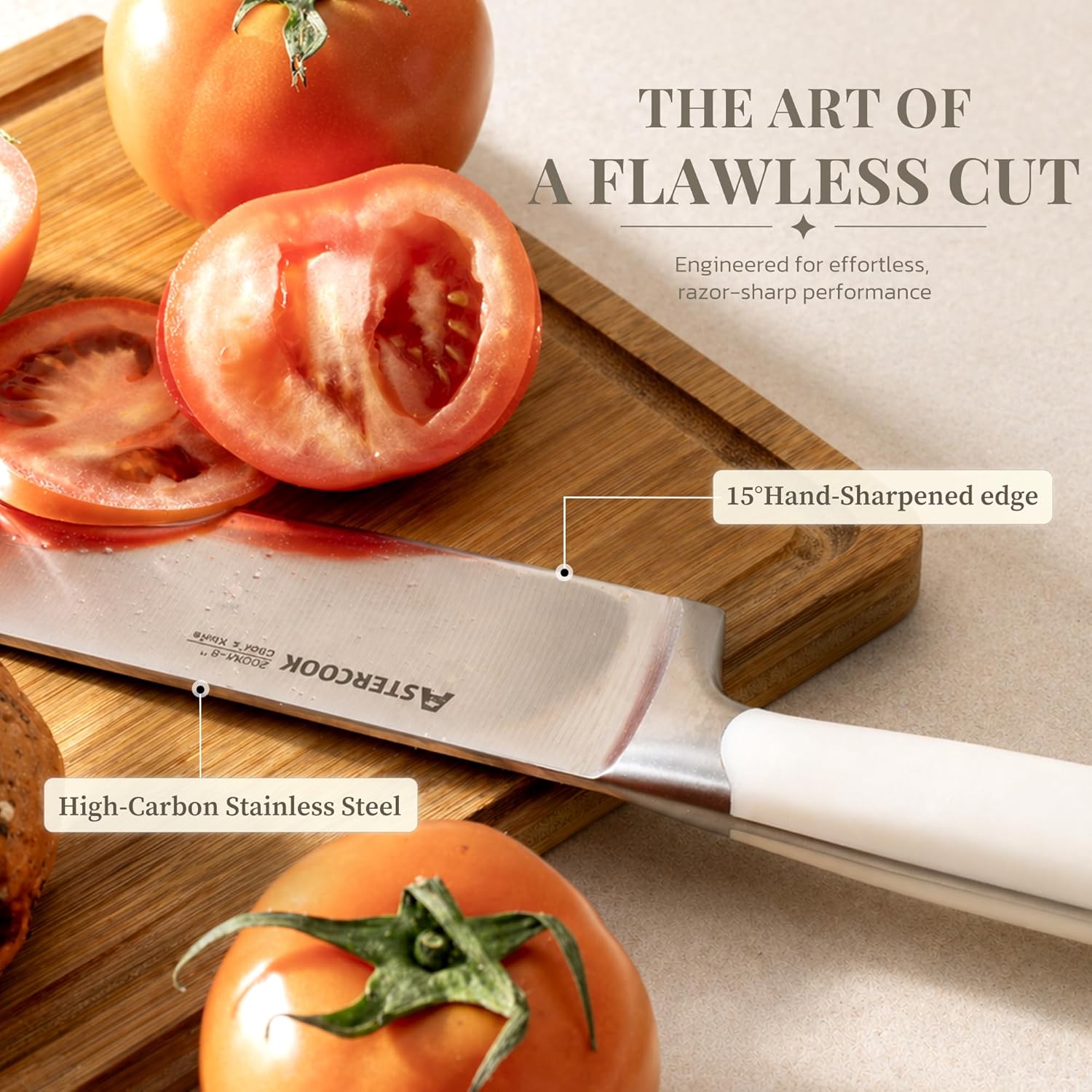 🔪 Premium 6-Piece Kitchen Knife Set – Sharp & Stylish! ✨